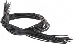 3M - 48" Long, 2:1, Polyolefin Heat Shrink Electrical Tubing - Black - Benchmark Tooling