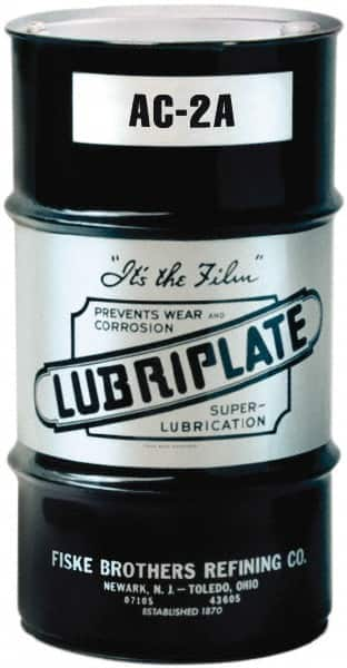 Lubriplate - 16 Gal Drum, ISO 100, SAE 30, Air Compressor Oil - 40°F to 405°, 430 Viscosity (SUS) at 100°F, 63 Viscosity (SUS) at 210°F - Benchmark Tooling