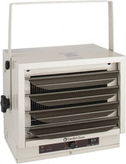 Comfort Zone - Electric Suspended Heaters Type: Wall/Ceiling Maximum BTU Rating: 17065 - Benchmark Tooling