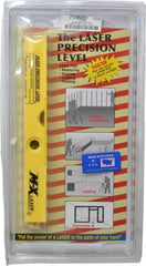 Laser Tools Co. - 1 Beam 1,000' Max Range Laser Precision Level - Red Beam, 1/8" at 100' Accuracy, 241.3mm Long x 1" Wide x 1-1/8" High, Battery Included - Benchmark Tooling