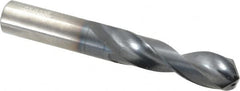 Accupro - 14mm 140° Spiral Flute Solid Carbide Screw Machine Drill Bit - Benchmark Tooling