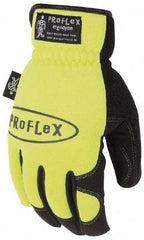 Ergodyne - Size L (9) Amara General Protection Work Gloves - For General Purpose, Uncoated, Gauntlet Cuff, Full Fingered, Black, Paired - Benchmark Tooling