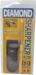 Eze Lap - Super Fine Grade Diamond Sharpener - Diamond Area 3-3/4" Long - Benchmark Tooling