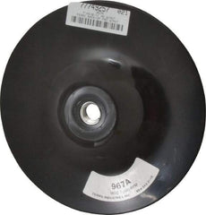 Ferro Industries - 7" Diam Locking Nut Disc Backing Pad - 7,000 RPM - Benchmark Tooling