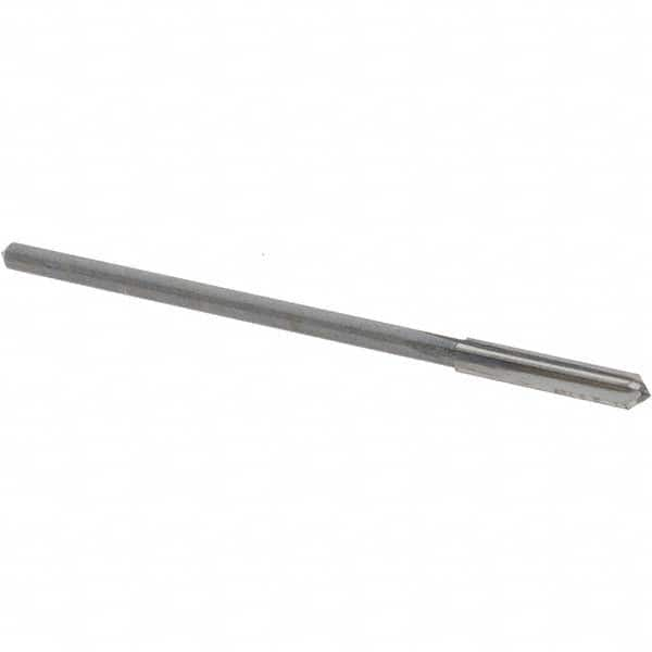 Chucking Reamer: 0.096″ Dia, 2″ OAL, 1/2″ Flute Length, Straight Shank, Solid Carbide 4 Flute, RH