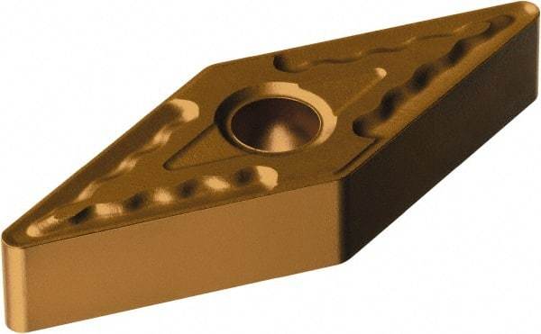 Sandvik Coromant - VNMG331 QM Grade 1115 Carbide Turning Insert - TiAlN/AlCr2O3 Finish, 35° Diamond, 3/8" Inscr Circle, 3/16" Thick, 1/64" Corner Radius - Benchmark Tooling