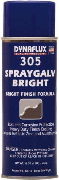 Dynaflux - 16 oz Galvanizing Spray - Comes in Aerosol - Benchmark Tooling