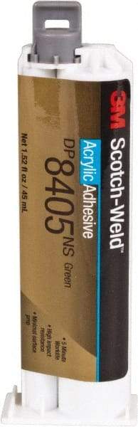 3M - 45 mL Cartridge Two Part Acrylic Adhesive - 5 min Working Time, Series DP8405NS - Benchmark Tooling