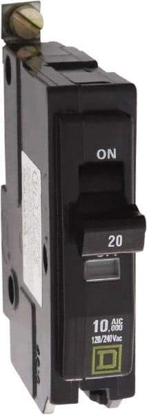 Square D - 50 Amp, 240 VAC, 1 Pole, Bolt On Miniature Circuit Breaker - 8-2 AWG - Benchmark Tooling