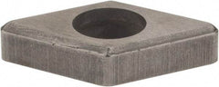 Hertel - 3/8" Inscribed Circle, Diamond (Shape) External Turning Shim for Indexables - 1/8" Thick, IDSN Shim Style, Negative Rake, Neutral Cut - Benchmark Tooling