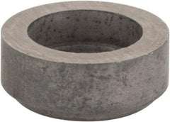 Hertel - 1/2" Inscribed Circle, Round External Turning Shim for Indexables - 3/16" Thick, IRSN Shim Style, Negative Rake, Neutral Cut - Benchmark Tooling