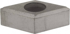 Hertel - 1/2" Inscribed Circle, Diamond (Shape) External Turning Shim for Indexables - 1/4" Thick, IDSN Shim Style, Negative Rake, Neutral Cut - Benchmark Tooling