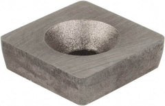 Hertel - 1/2" Inscribed Circle, Round External Turning Shim for Indexables - 1/8" Thick, SM Shim Style, Negative Rake, Neutral Cut - Benchmark Tooling