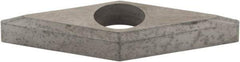 Hertel - 3/8" Inscribed Circle, Diamond (Shape) External Turning Shim for Indexables - 1/8" Thick, SKVN Shim Style, Negative Rake, Neutral Cut - Benchmark Tooling