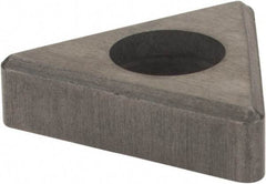 Hertel - 1/2" Inscribed Circle, Triangle External Turning Shim for Indexables - 3/16" Thick, ITSN Shim Style, Negative Rake, Neutral Cut - Benchmark Tooling