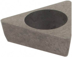 Hertel - 1/4" Inscribed Circle, Triangle External Turning Shim for Indexables - 1/8" Thick, SM Shim Style, Positive Rake, Neutral Cut - Benchmark Tooling