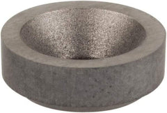 Hertel - 3/8" Inscribed Circle, Round External Turning Shim for Indexables - 1/8" Thick, SM Shim Style, Negative Rake, Neutral Cut - Benchmark Tooling