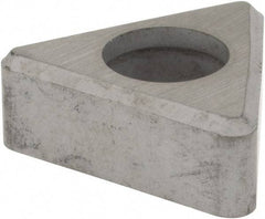 Hertel - 3/8" Inscribed Circle, Triangle External Turning Shim for Indexables - 3/16" Thick, ITSN Shim Style, Negative Rake, Neutral Cut - Benchmark Tooling