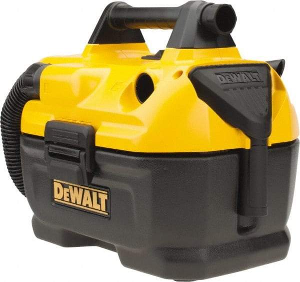 DeWALT - 2 Gallon Capacity, Wet and Dry Vacuum - Battery, 5 Ft. Long Hose, Plastic Tank, Accessories Included - Benchmark Tooling