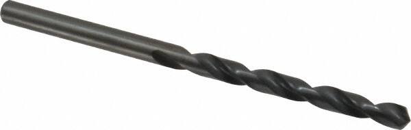 Walter-Titex - #11 118° High Speed Steel Jobber Drill - Oxide Finish, Right Hand Cut, Spiral Flute, Straight Shank, 3-3/8" OAL, Standard Point - Benchmark Tooling