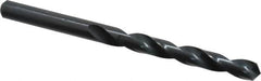 Walter-Titex - 8.4mm 118° High Speed Steel Jobber Drill - Oxide Finish, Right Hand Cut, Spiral Flute, Straight Shank, 4-39/64" OAL, Standard Point - Benchmark Tooling