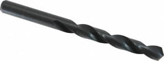 Walter-Titex - 11.5mm 118° High Speed Steel Jobber Drill - Oxide Finish, Right Hand Cut, Spiral Flute, Straight Shank, 5-19/32" OAL, Standard Point - Benchmark Tooling