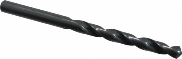 Walter-Titex - Letter L 118° High Speed Steel Jobber Drill - Oxide Finish, Right Hand Cut, Spiral Flute, Straight Shank, 4-9/32" OAL, Standard Point - Benchmark Tooling