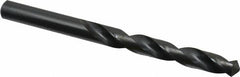 Walter-Titex - Letter Z 118° High Speed Steel Jobber Drill - Oxide Finish, Right Hand Cut, Spiral Flute, Straight Shank, 5-1/4" OAL, Standard Point - Benchmark Tooling