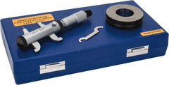 Fowler - 0.2 to 2.2", Mechanical Inside Micrometer - 0.01mm Graduation, 0.0002" Accuracy, Ratchet Stop Thimble - Benchmark Tooling