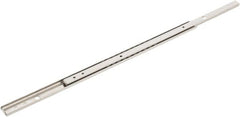 Sugatsune - 13-51/64" Slide Length, 8-53/64" Travel Length, Stainless Steel Ball Bearing Slide - 66 Lb Capacity at Full Extension - Benchmark Tooling