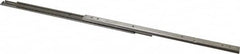 Sugatsune - 13-51/64" Slide Length, 14-35/64" Travel Length, Stainless Steel Ball Bearing Slide - 66 Lb Capacity at Full Extension - Benchmark Tooling