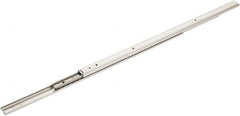 Sugatsune - 15-49/64" Slide Length, 16-29/32" Travel Length, Stainless Steel Ball Bearing Slide - 66 Lb Capacity at Full Extension - Benchmark Tooling