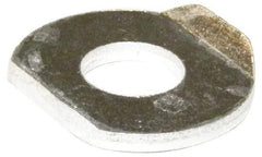 Gibraltar - Zinc Plated, Carbon Steel, Flanged Washer for 1/2" Diam Clamp Spindle - 1/2-13 Thread, 0.53" Hole Diam, 1-1/4" Overall Diam, 0.88" Between Flanges - Benchmark Tooling