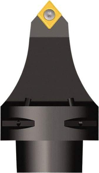 Seco - Neutral Cut, Size C6, CC.. 43 Insert Compatiblity, External Modular Turning & Profiling Cutting Unit Head - 89.92mm Head Length, Series Seco-Capto - Benchmark Tooling