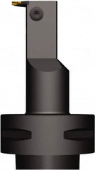 Seco - Left Hand Cut, Size C4, LCMF 1902 Insert Compatiblity, Internal Modular Turning & Profiling Cutting Unit Head - 14.48mm Ctr to Cutting Edge, 74.93mm Head Length, Series MDT & Seco-Capto - Benchmark Tooling