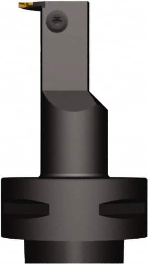 Seco - LCMF 1902 Insert, 80.01mm Head Length, 2mm Min Groove Width, Modular Grooving Cutting Unit Head - Right Hand Cut, System Size C5, Series Multi-Directional Turning (MDT), Seco-Capto - Benchmark Tooling