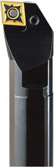 Seco - 32mm Min Bore Diam, 300mm OAL, 25mm Shank Diam, S-PCLN Indexable Boring Bar - 40mm Max Bore Depth, CN.. 1204.. Insert, Pin Lock Assembly Holding Method - Benchmark Tooling