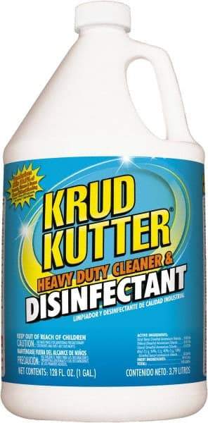 Krud Kutter - 1 Gal Bottle Disinfectant - Liquid, Disinfectant, Mild - Benchmark Tooling