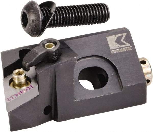 Kennametal - Series Kenloc, Right Hand, MDQN Toolholder Compatibility, DN.. Insert Compatibility, Indexable Turning Cartridge - Pin & Clamp Holding Method, 70mm OAL x 18mm OAW x 24.75mm OAH - Benchmark Tooling