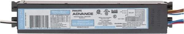 Philips Advance - 4 Lamp, 120-277 Volt, 0.45 to 0.83 Amp, 0 to 39 Watt, Programmed Start, Electronic, Nondimmable Fluorescent Ballast - 0.71, 0.76 Ballast Factor, T8 Lamp - Benchmark Tooling