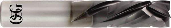 OSG - 1/4" Diam, 3/4" LOC, End Mill End, Solid Carbide Diamond Pattern Router Bit - 2-1/2" OAL, 1/4" Shank Diam - Benchmark Tooling