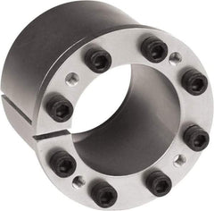 Climax Metal Products - 13/16" Bore Diam, 1-3/4" OD, Shaft Locking Device - 5 Screws, 7/8" OAW, 2,779 Ft/Lb Max Torque - Benchmark Tooling