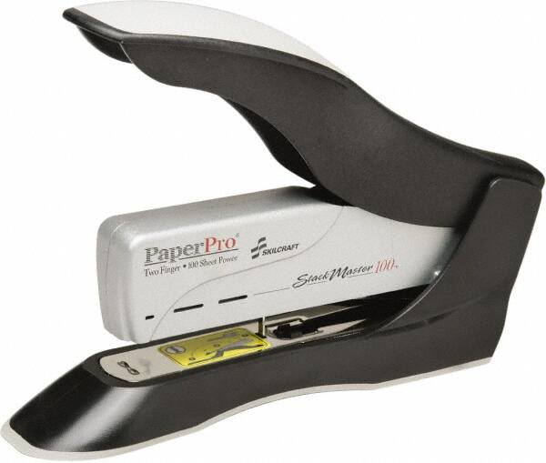 Ability One - 100 Sheet Desktop Stapler - Black/Gray/Red - Benchmark Tooling