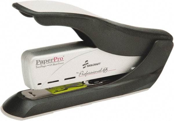 Ability One - 65 Sheet Desktop Stapler - Black & Silver - Benchmark Tooling