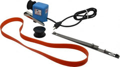 Mini-Skimmer - 18" Reach, 0.25 GPH Oil Removal Capacity, 115 Max Volt Rating, Belt Oil Skimmer - 40 to 125°F - Benchmark Tooling