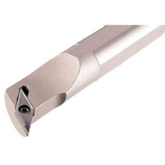 Iscar - 47.5mm Min Bore Diam, 350mm OAL, 40mm Shank Diam, A-SVQC Indexable Boring Bar - 64mm Max Bore Depth, VCGT 2205.. Insert, Screw Holding Method - Benchmark Tooling