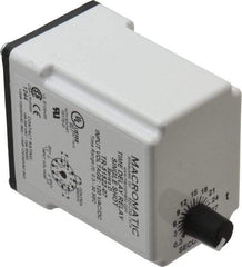 Macromatic - 11 Pin, Multiple Range DPDT Time Delay Relay - 10 Contact Amp, 120 VAC/VDC, Knob - Benchmark Tooling