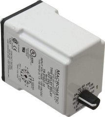 Macromatic - 11 Pin, Multiple Range DPDT Time Delay Relay - 10 Contact Amp, 120 VAC/VDC, Knob - Benchmark Tooling