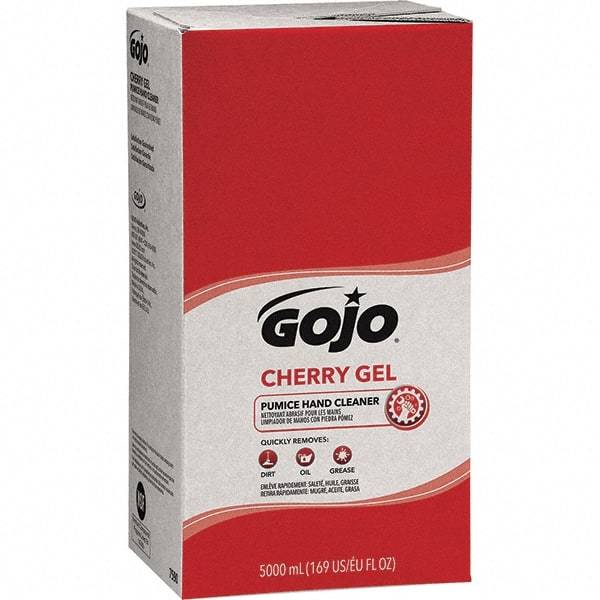 GOJO - 5,000 mL Bottle Gel Hand Cleaner - Cherry Scent - Benchmark Tooling