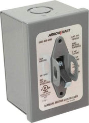 Cooper Wiring Devices - 3 Poles, 30 Amp, 3PST, NEMA, Enclosed Manual Motor Starter - 66.8mm Wide x 118.62mm Deep x 112.27mm High, 15 hp at 480 V, 15 hp at 600 V, 3 hp at 120 V & 7-1/2 hp at 240 V, CSA C22.2 No. 14, NEMA 1 & UL 508 - Benchmark Tooling